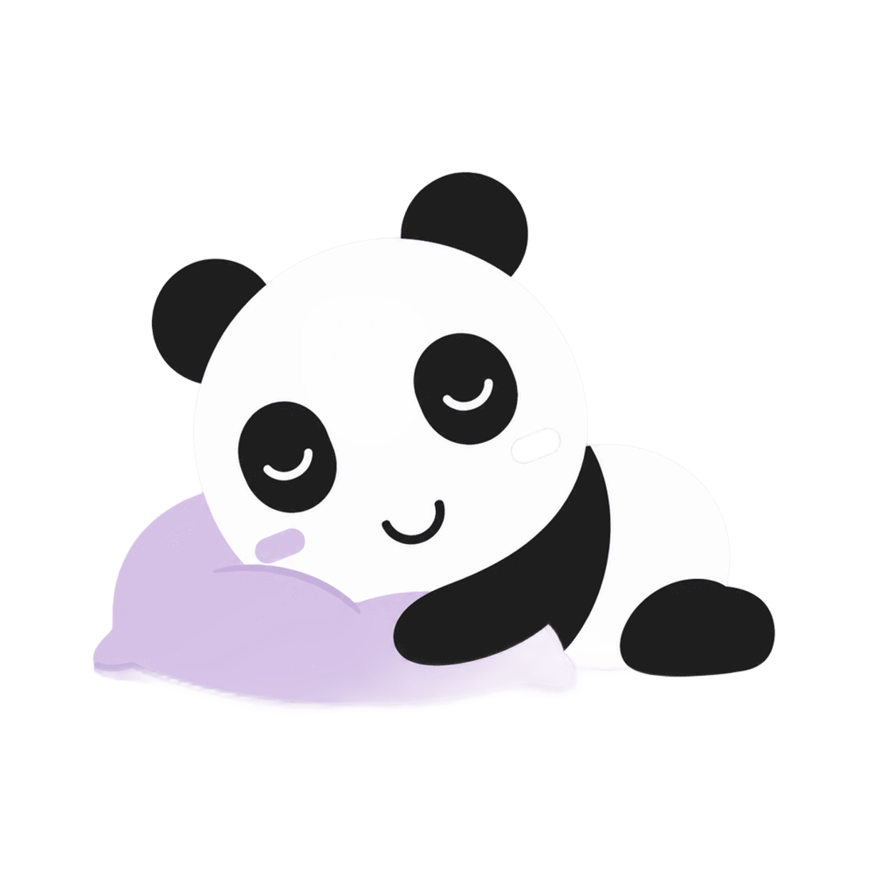Qiao mascot resting after a long day